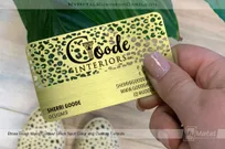 Brass-Finish-Business-Card-with-Custom-Leopard-Print-Cutout-Pattern-for-Designer