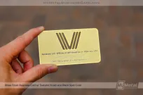 Brass-Finish-Card-With-Textured-Finish-And-Cut-Out-Logo-453081