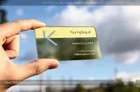 Brass-Finish-Metal-Business-Card-With-Cutout-Logo-452713