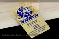 Brass-Metal-Business-Card-Custom-Cutout-Spot-Color-Strong-Point-Financial