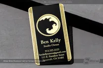 Brass-Metal-Business-Card-Printed-Color-Tattoo