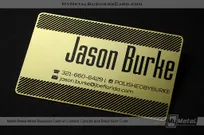 Matte-Brass-Metal-Business-Card-Black-Spot-Color