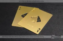 Matte-Brass-Finish-Metal-Membership-Card-With-Playing-Card-Ace-Design