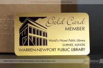 Matte-Brass-Finish-Metal-Membership-Card-With-Black-Spot-Color-for-Library-28789