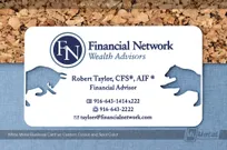 White-Metal-Business-Card-Custom-Cutout-FN-Wealth-Advisors