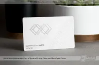 White-Metal-Membership-Card-With-Embossed-Look-Etching-For-Dispensary