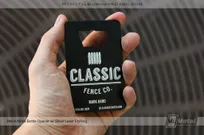 Black-Metal-Bottle-Opener-Business-Card-With-Silver-Laser-Etched-Logo