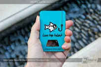 Metal-Bottle-Opener-With-Black-White-Blue-Spot-Color