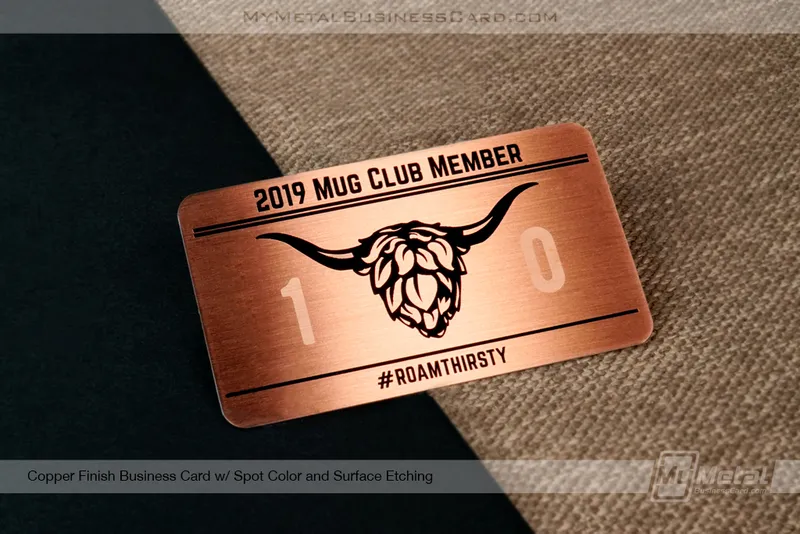 Copper-Finish-Business-Card-Brewery