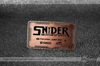 Copper-Finish-Business-CardSnyder-Motorsports-Cutout-Spot-Color