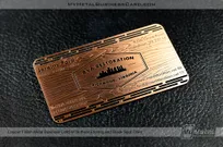 Copper-Finish-Metal-Business-Card-With-Surface-Etching-And-Black-Spot-Color-