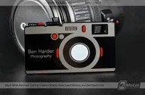 Black-Metal-Business-Card-For-Photographer-Custom-Camera-Shape
