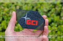 Custom-Shape-Black-Metal-Business-Card-With-Red