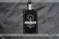 Black-Quick-Metal-VIP-Pass-with-SIlver-Laser-Etching-Members-Only