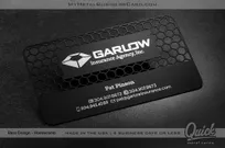 MMBC-Black-Quick-Metal-Card-Honeycomb-Design-24-Hour-Production
