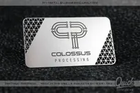Stainless-Steel-Quick-Metal-Business-Card-with-Cutout-Pattern-Traingle-Modern-Design