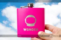 Pink-Metal-Flasks-Silver-Laser-Etching-Astronaut-Wonder