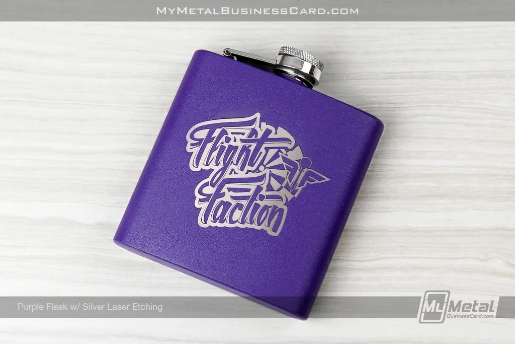 Purple-Metal-Flasks-Silver-Laser-Etching-Fight-Faction