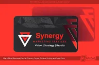 Black-Metal-Business-Card-Custom-Cutout-Spor-Colro-Etching-Synergy