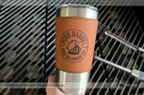 Rawhide-Leatherette-Metal-20-oz-Tumbler-With-Custom-Laser-Engraved-Logo