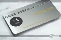 Stainless-Steel-NFC-Metal-Business-Card-for-Law-Firm-with-URL-direct-chip