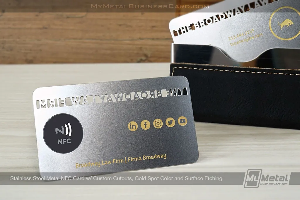 Metal NFC Business Cards