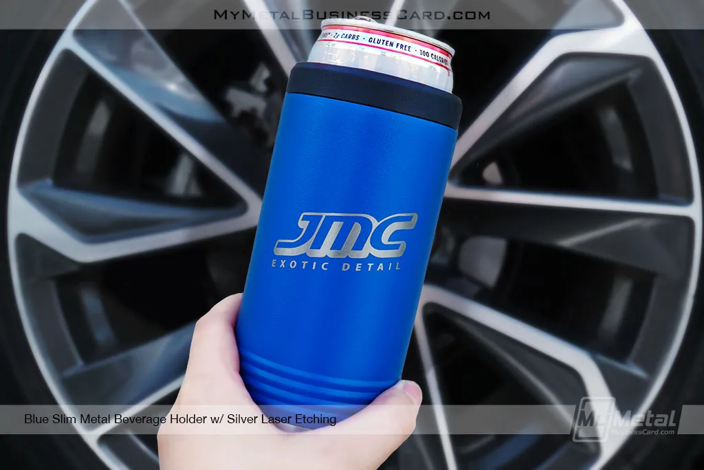 Insulated Slim Metal Beverage Holder