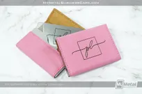 Leatherette Business Card Holders