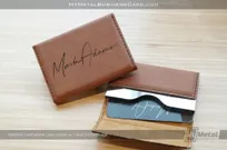 Leatherette Business Card Holders