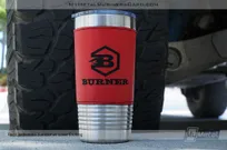 20 oz Leatherette Polar Camel Metal Tumbler