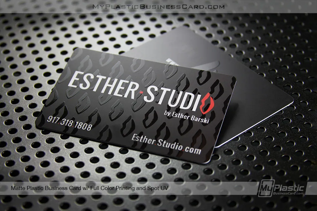Matte Plastic Business Cards