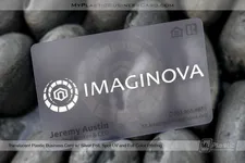 Translucent Plastic Business Cards