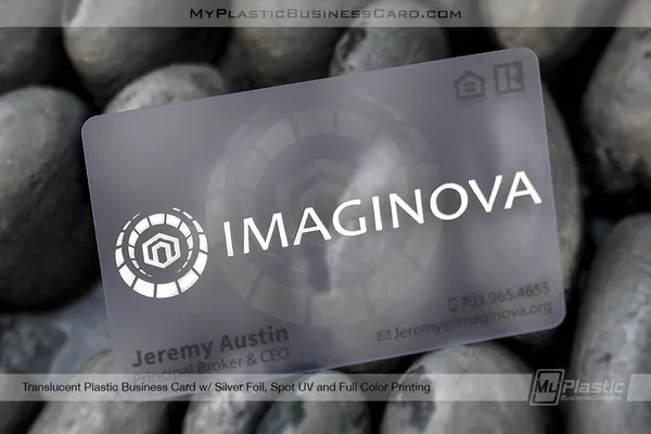 Translucent Plastic Business Cards