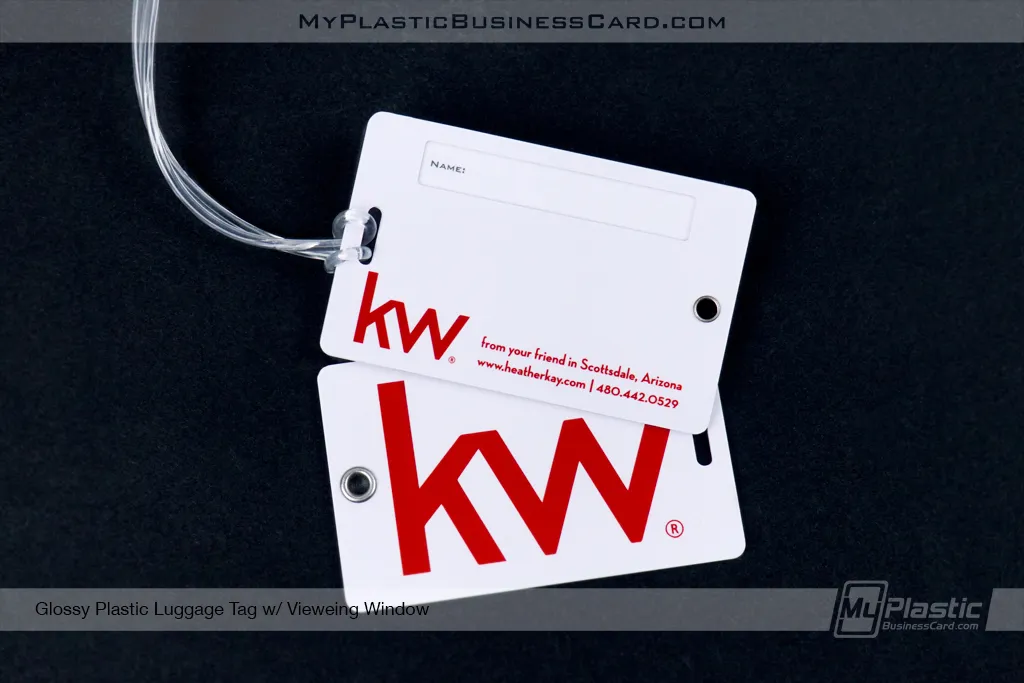 Plastic Luggage Tags