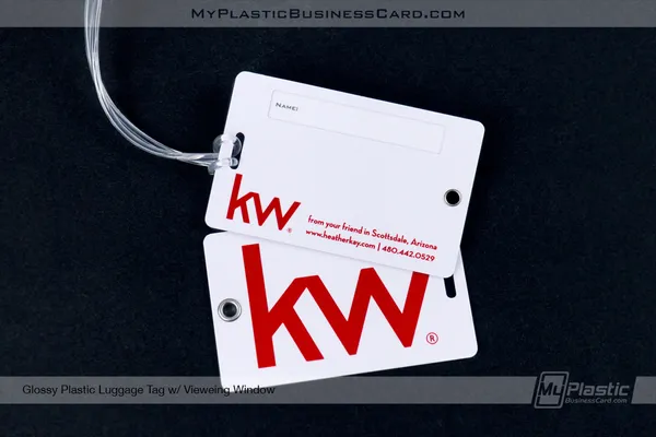 Plastic Luggage Tags