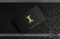 Matte-Black-Plastic-Business-Card-Gold-Foil-