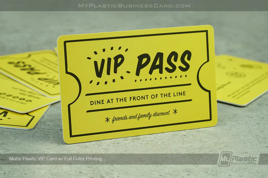 Plastic Membership Cards