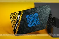 Black-Metal-Business-Card-with-Custom-QR-Code-and-Surface-Etching-Pattern