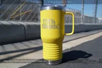 Yellow-20-oz-Metal-Travel-Mug-Laser-Etched-Logo