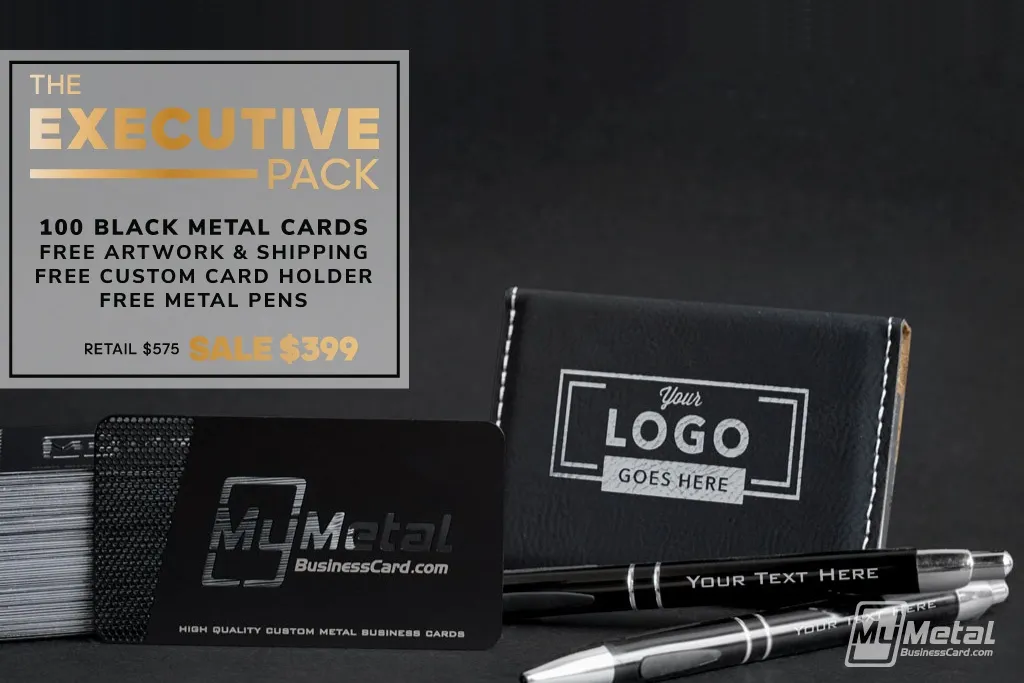 Black Metal Executive Pack With Limited Time Extras