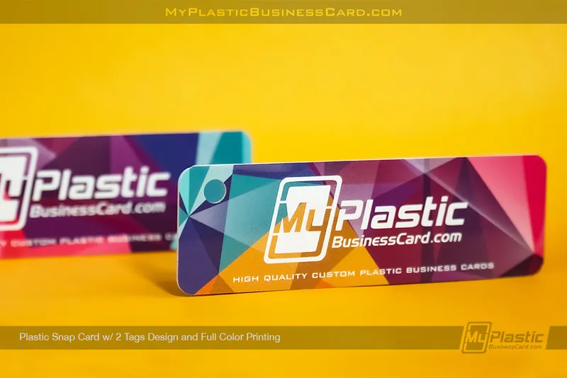 Plastic-Snap-Card-with-2-Tag-Design-with-Multi-Color-CMYK-Prism-Print