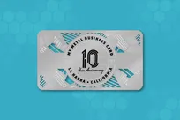 Metal Business Card Starter Pack Special With Two Sides Included Stainless Steel Moving Design