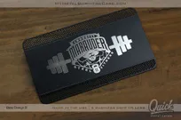 Black-Quick-Metal-Business-Card-For-Crossfit-Company