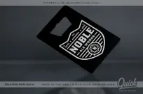Black-Quick-Metal-Bottle-Opener-Business-Card-For-Noble-Ale-Works-Brewery