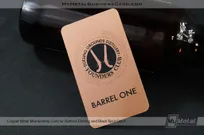 Copper-Metal-Membership-Card-Surface-Etching-Black-Spot-Color-BarrelOne