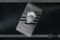 Gunmetal-Business-Card-Custom-Cutouts-Silver-Laser-Etching-First-American