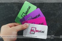 Aluminum-Business-Cards-Brushed-Anodized-Green-Purple-Pink-Color-Finishes
