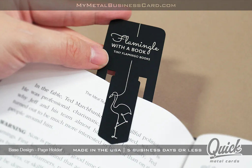 Quick Metal Bookmarks