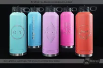 Teal-Light-Blue-Light-Purple-Pink-Coral-40-oz-Metal-Water-Bottles