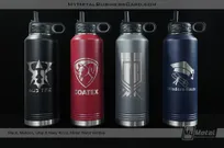 Black-Maroon-Gray-Navy-40-oz-Metal-Water-Bottles